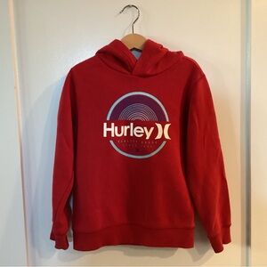 Hurley Red Logo Crew Tee